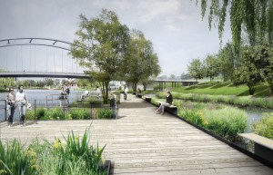 Neue Uferlandschaften Neckarhabitat (Stand September 2014)